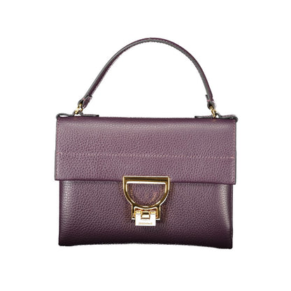 Coccinelle Purple Leather Women Handbag