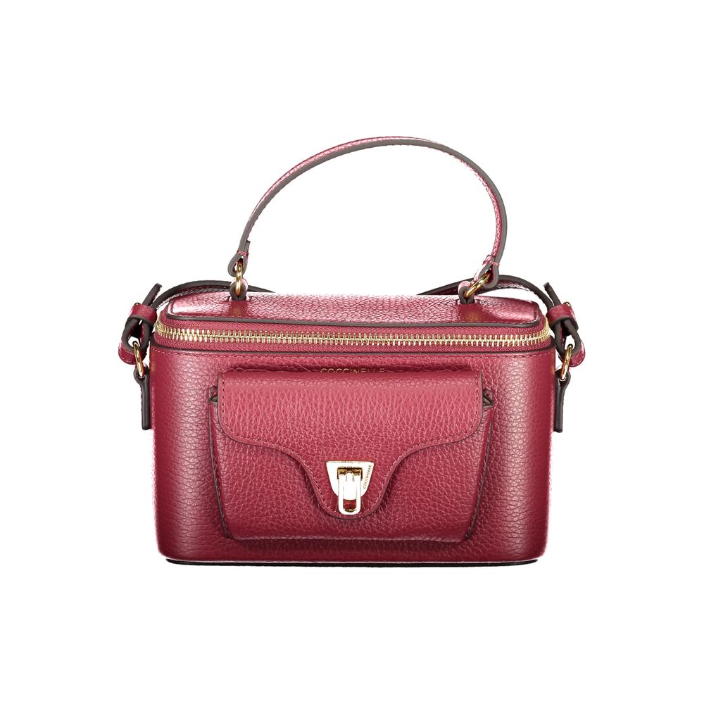 Coccinelle Purple Leather Women Handbag - Beat Generation Collection