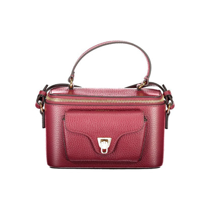 Coccinelle Purple Leather Women Handbag - Beat Generation Collection