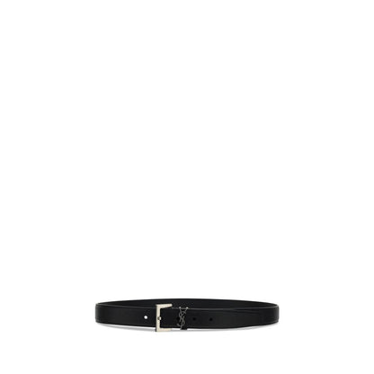 Saint Laurent Calfskin Leather Belt
