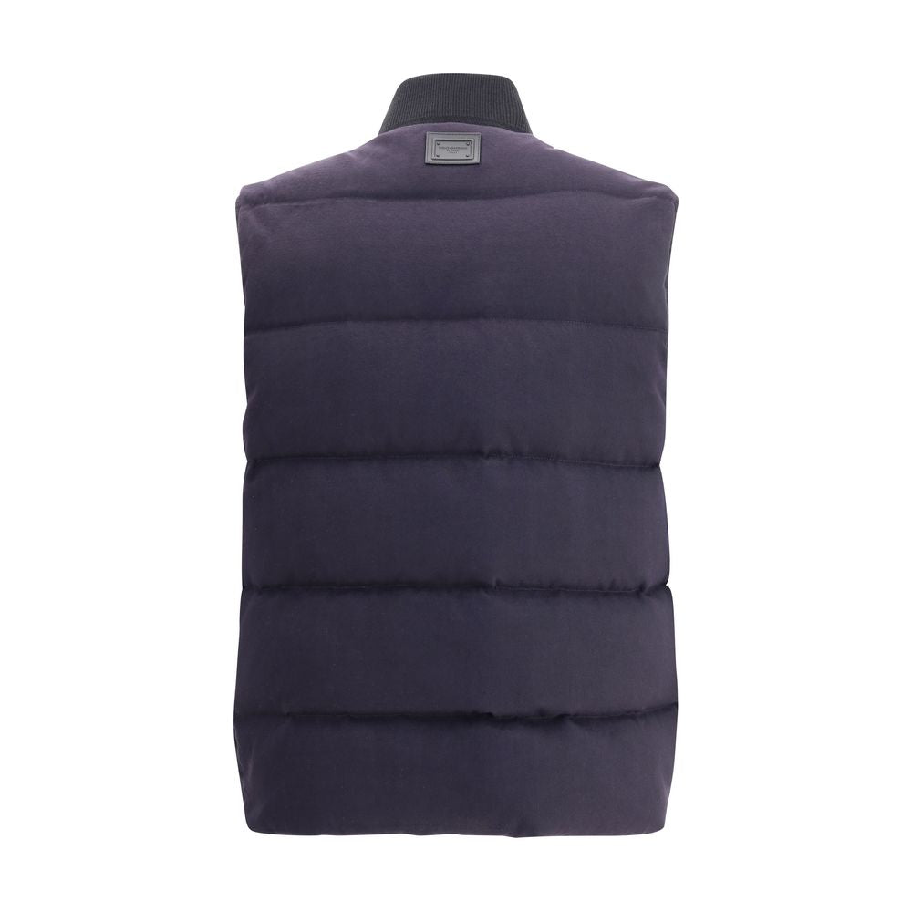 Dolce & Gabbana Reversible Down Vest - Versatile Luxury