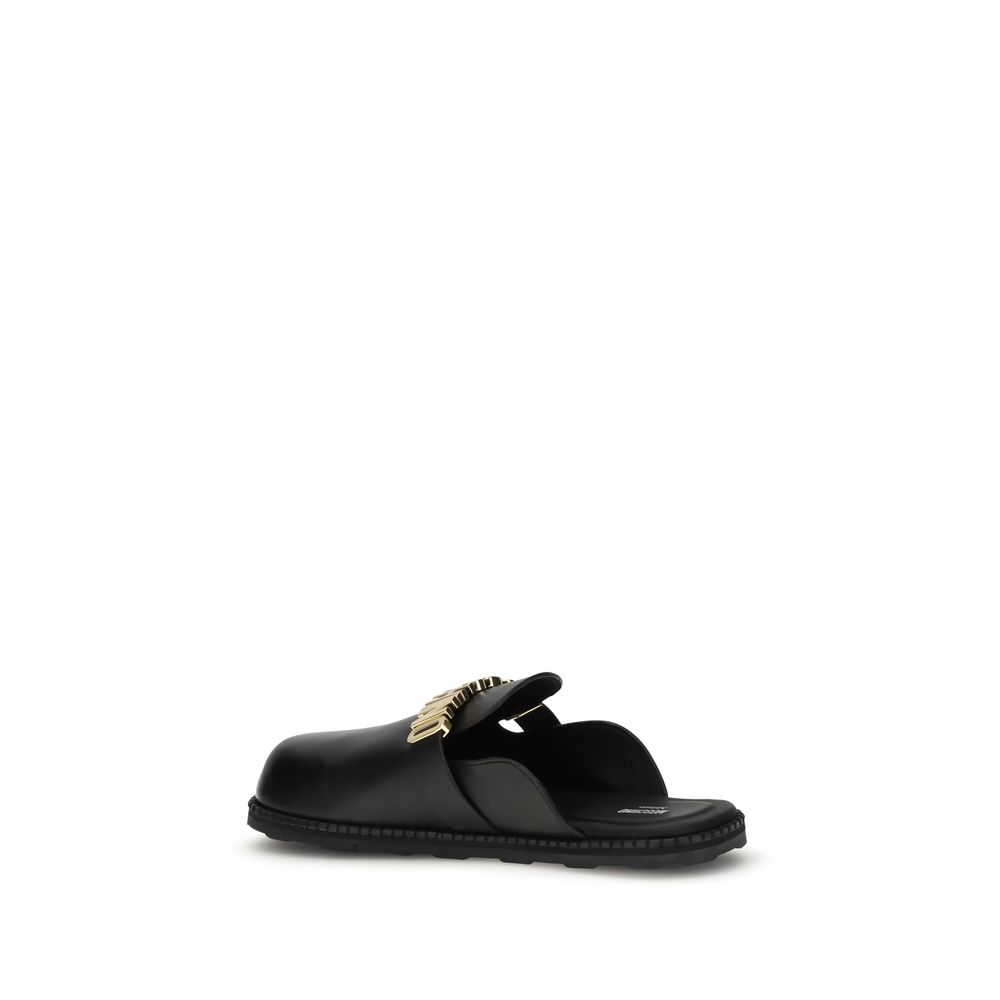 Moschino Logo Mules: Chic Elegance for Every Occasion