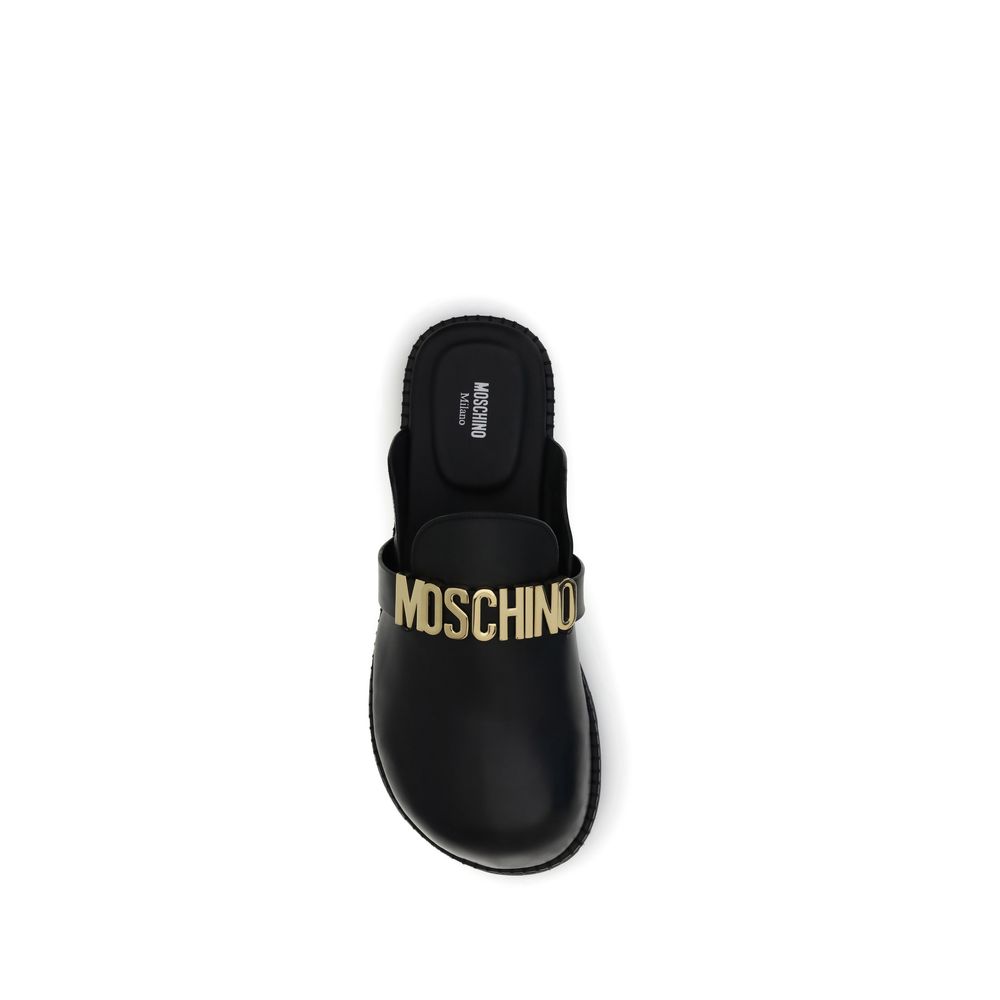 Moschino Logo Mules: Chic Elegance for Every Occasion