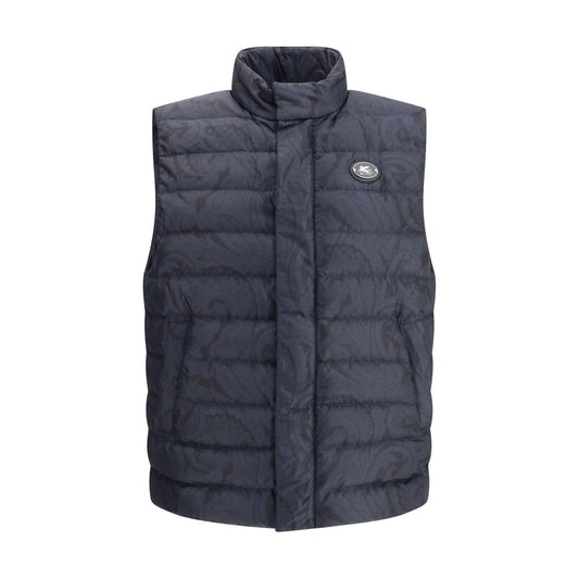 Etro Logo Down Vest - Elegant Insulation for Sophisticated Style