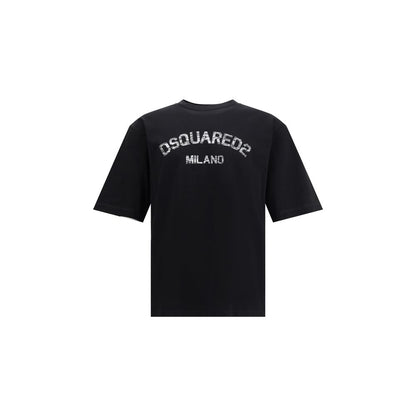 Dsquared² Black Logo T-Shirt for Men