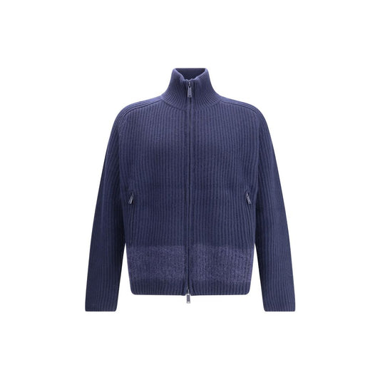 Dsquared² Blue Zip-Up Cardigan for Men