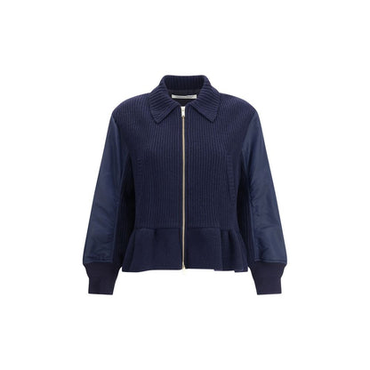 Undercover Bomber Jacket with Wool Inserts