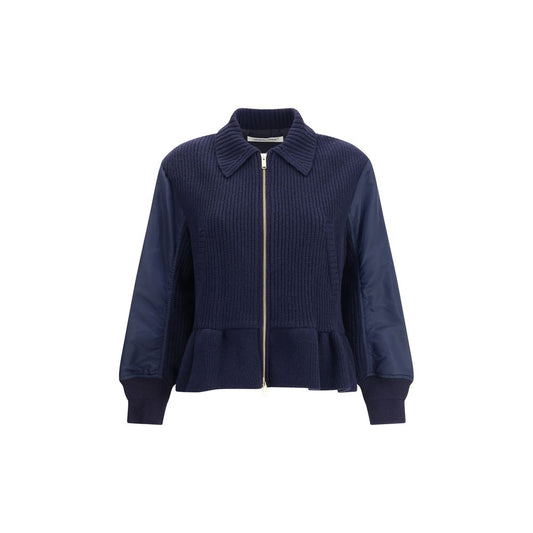 Undercover Bomber Jacket with Wool Inserts