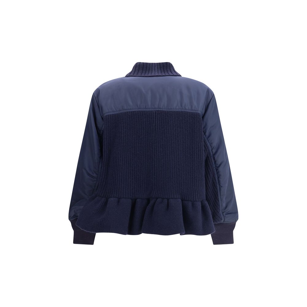 Undercover Bomber Jacket with Wool Inserts