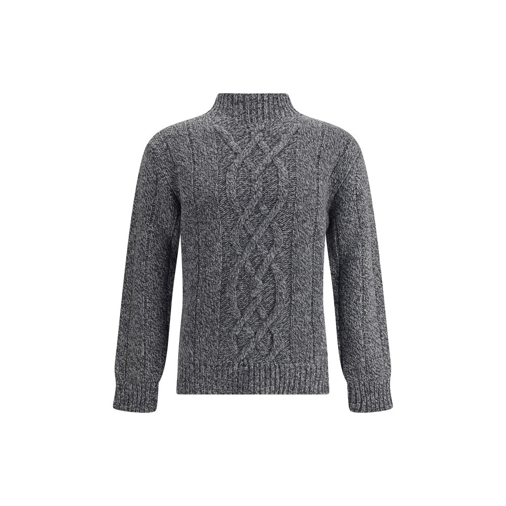 Brooksfield Woven Yarn Sweater