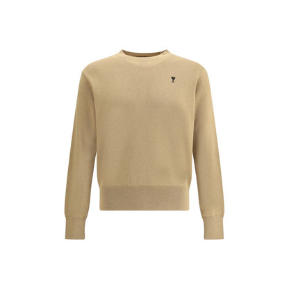 Ami Paris Pull Col Rond Ami De Coeur Sweater