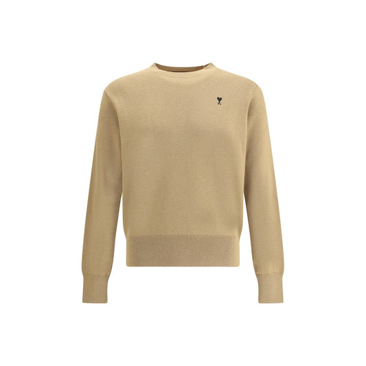 Ami Paris Pull Col Rond Ami De Coeur Sweater