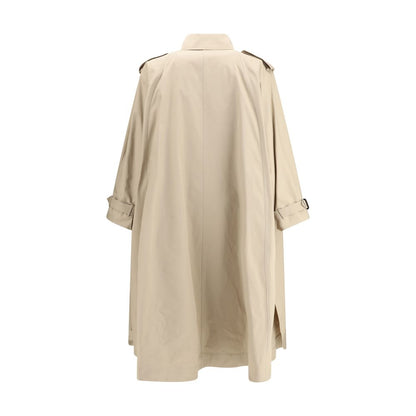 Saint Laurent Cotton Twill Trench Coat