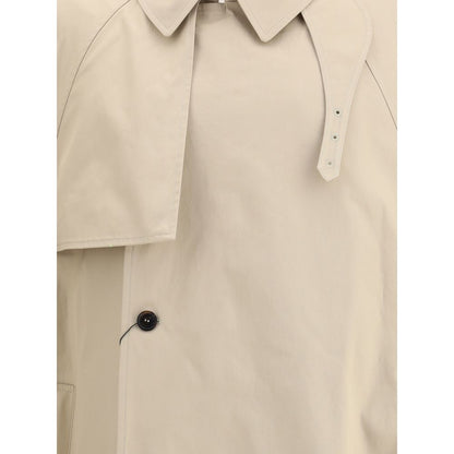 Saint Laurent Cotton Twill Trench Coat