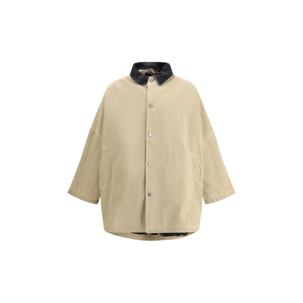 PDF Channel Oversized Cotton Jacket