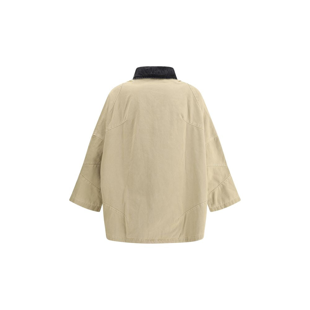 PDF Channel Oversized Cotton Jacket