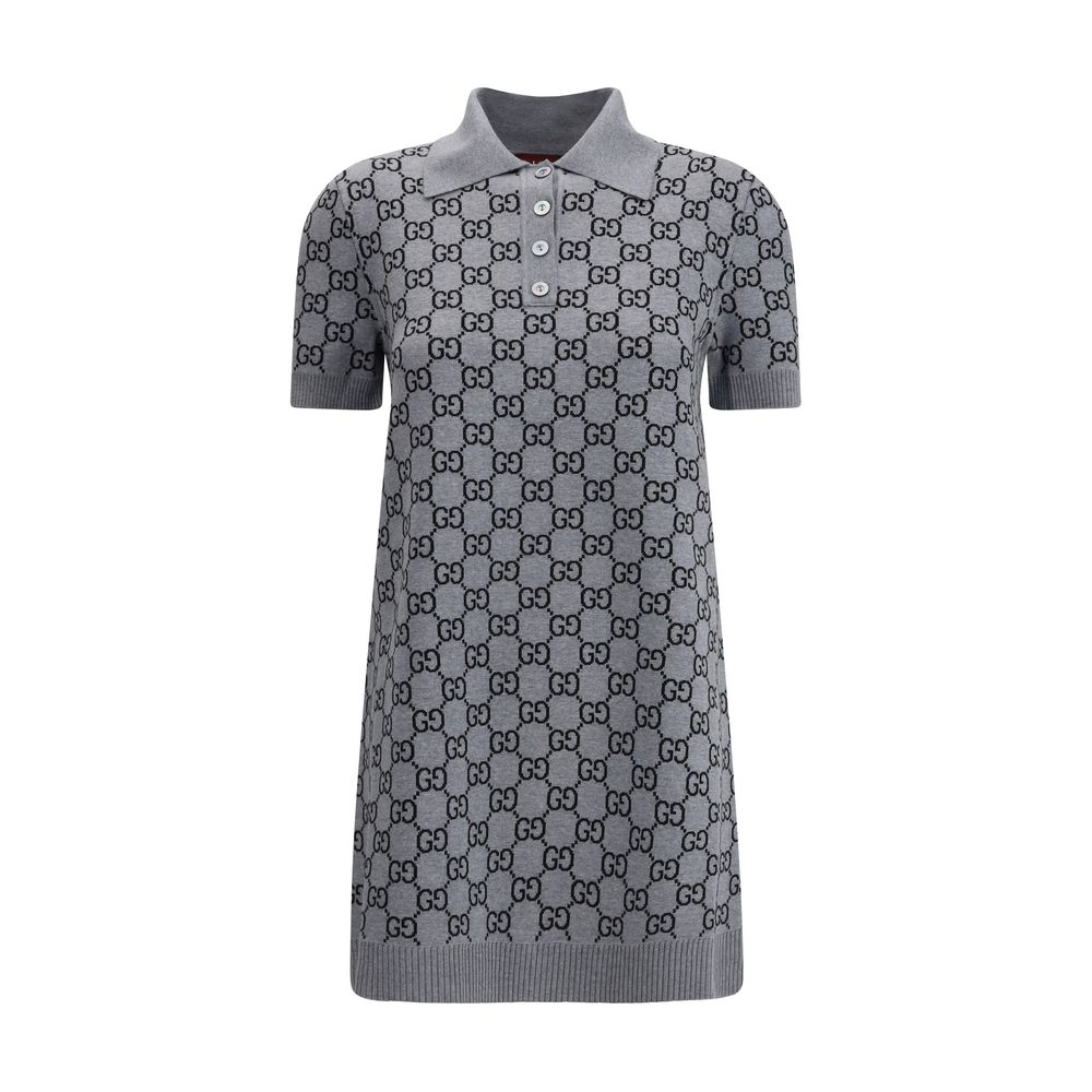 Gucci GG Supreme Polo Dress