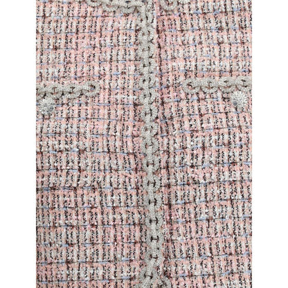 Self-Portrait Bouclé Fur Cuffed Jacket