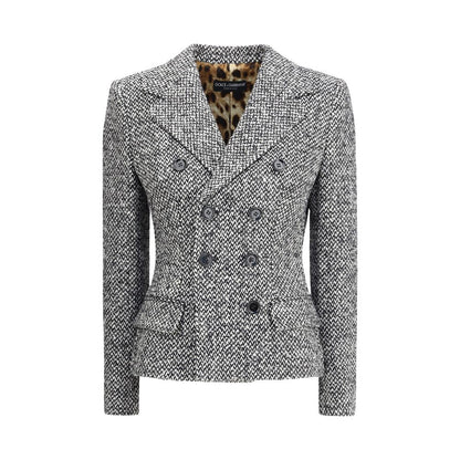 Dolce & Gabbana Grey Wool Blazer