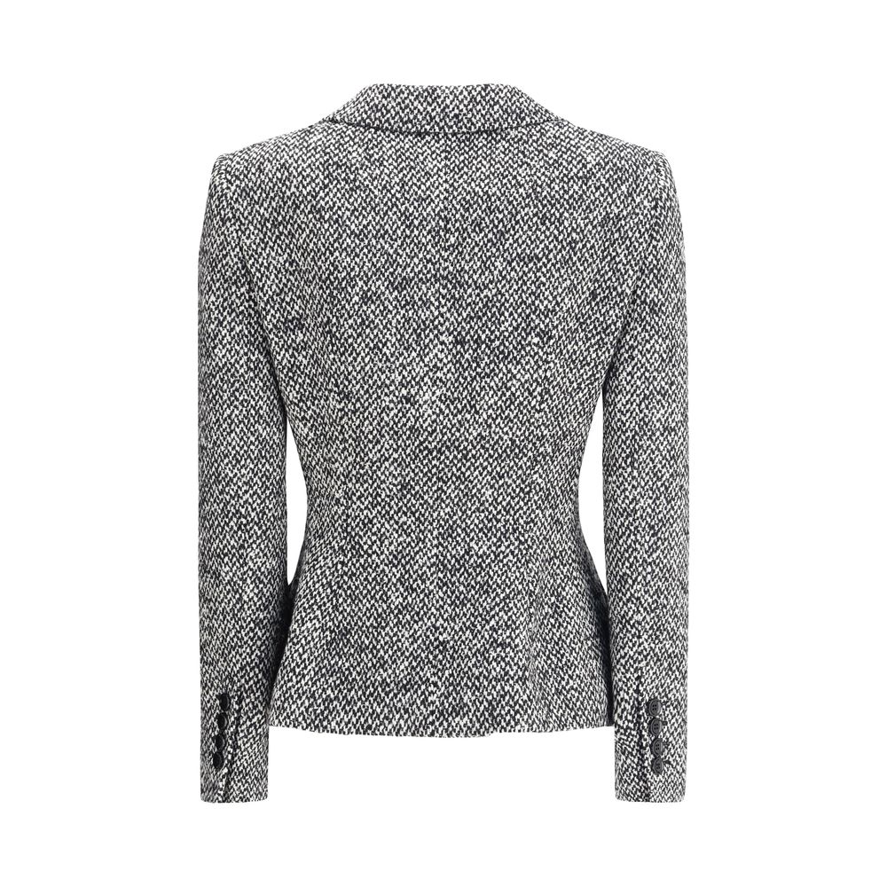 Dolce & Gabbana Grey Wool Blazer