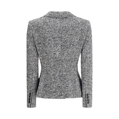 Dolce & Gabbana Grey Wool Blazer