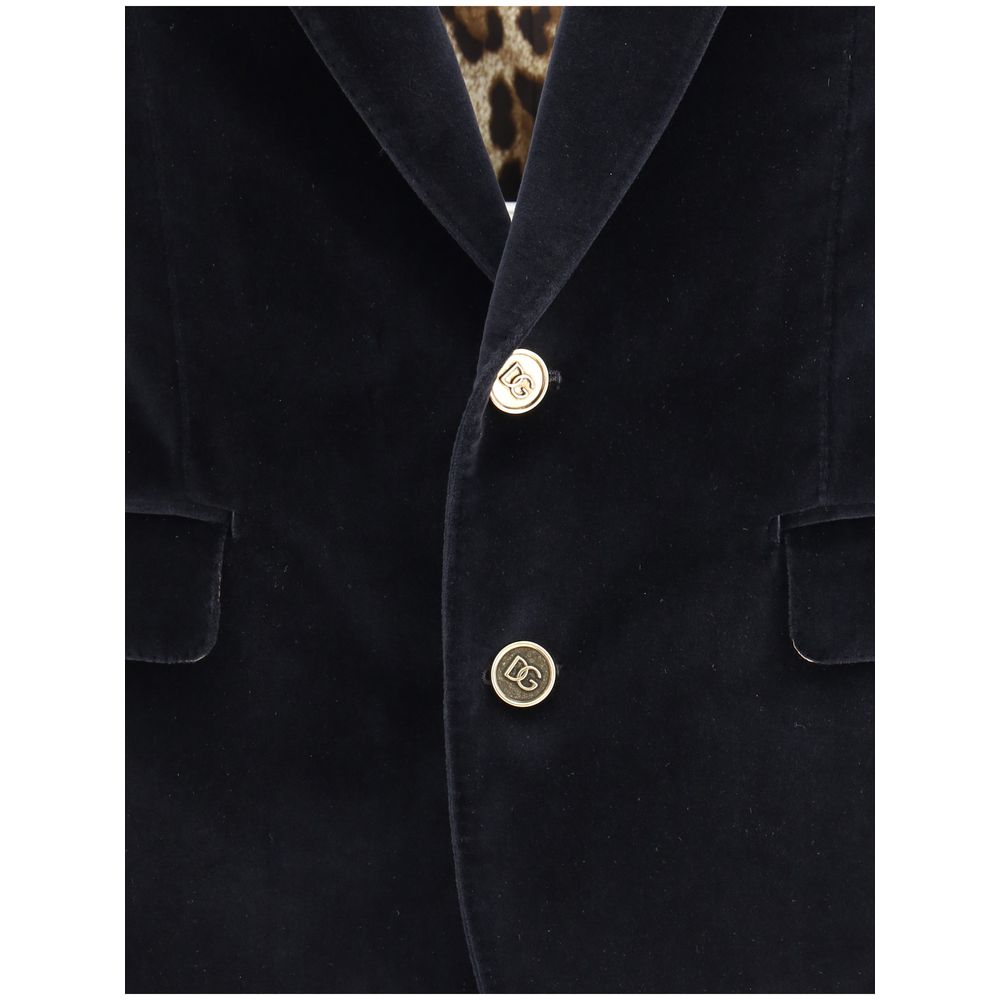 Dolce & Gabbana Black Blazer Jacket