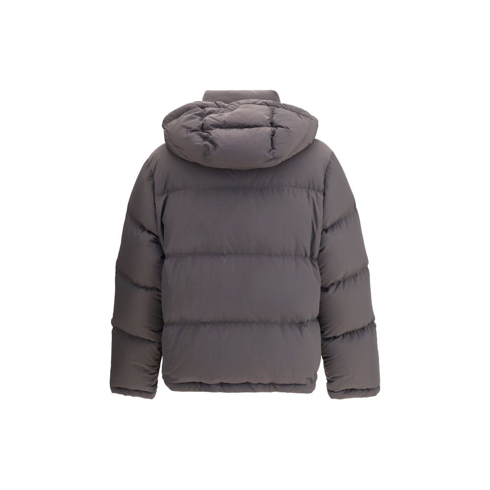 Dolce & Gabbana Black Hooded Down Jacket for Men