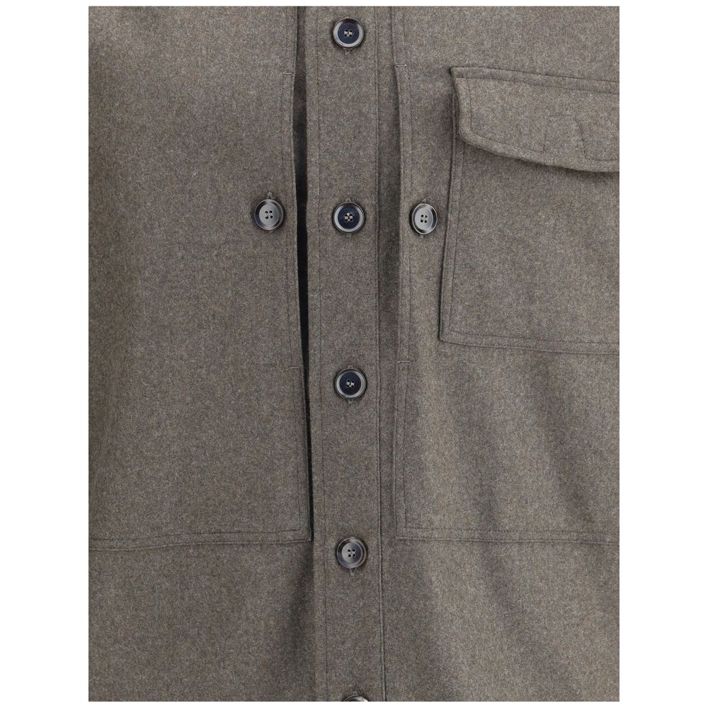Brioni CLASSIC Wool Coat - AW25 Collection