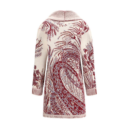Etro Wool and Cotton Maxi Cardigan