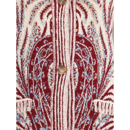 Etro Wool and Cotton Maxi Cardigan