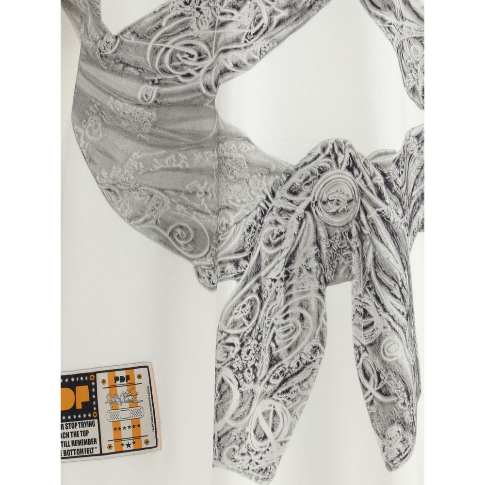 The Boy White Flake T-Shirt by Pdf Channel