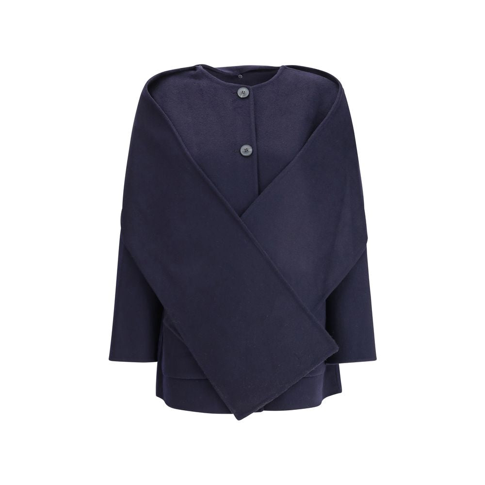 Dynamis Studio Wool Scarf Coat