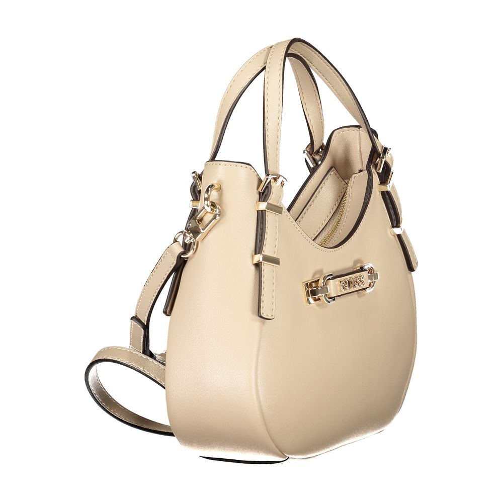 Guess Jeans Beige Polyethylene Women Handbag - Lefia Bag