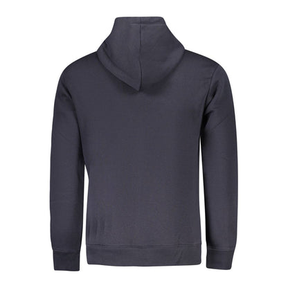 Pepe Jeans Blue Cotton Hooded Sweater for Men