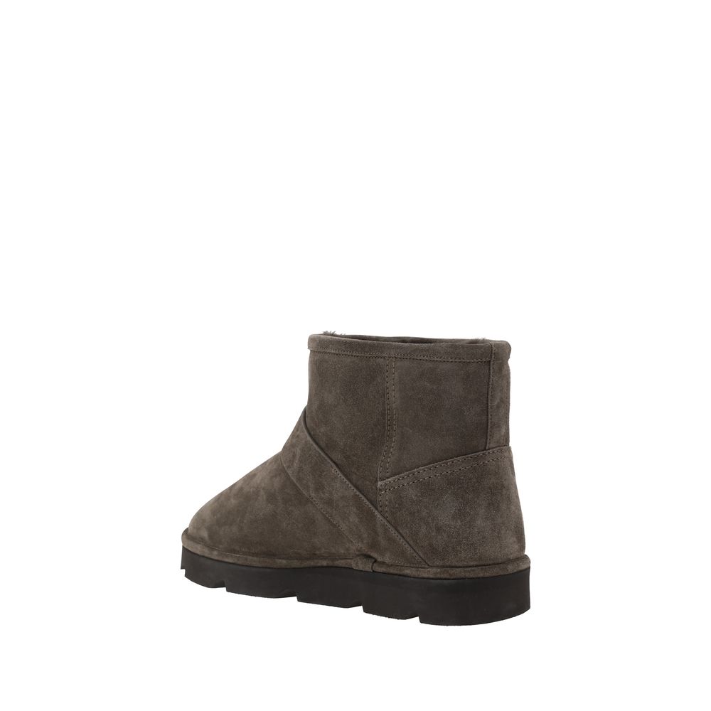 Brunello Cucinelli Furry Ankle Boots