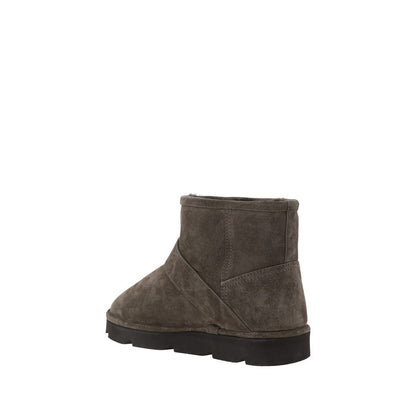 Brunello Cucinelli Furry Ankle Boots