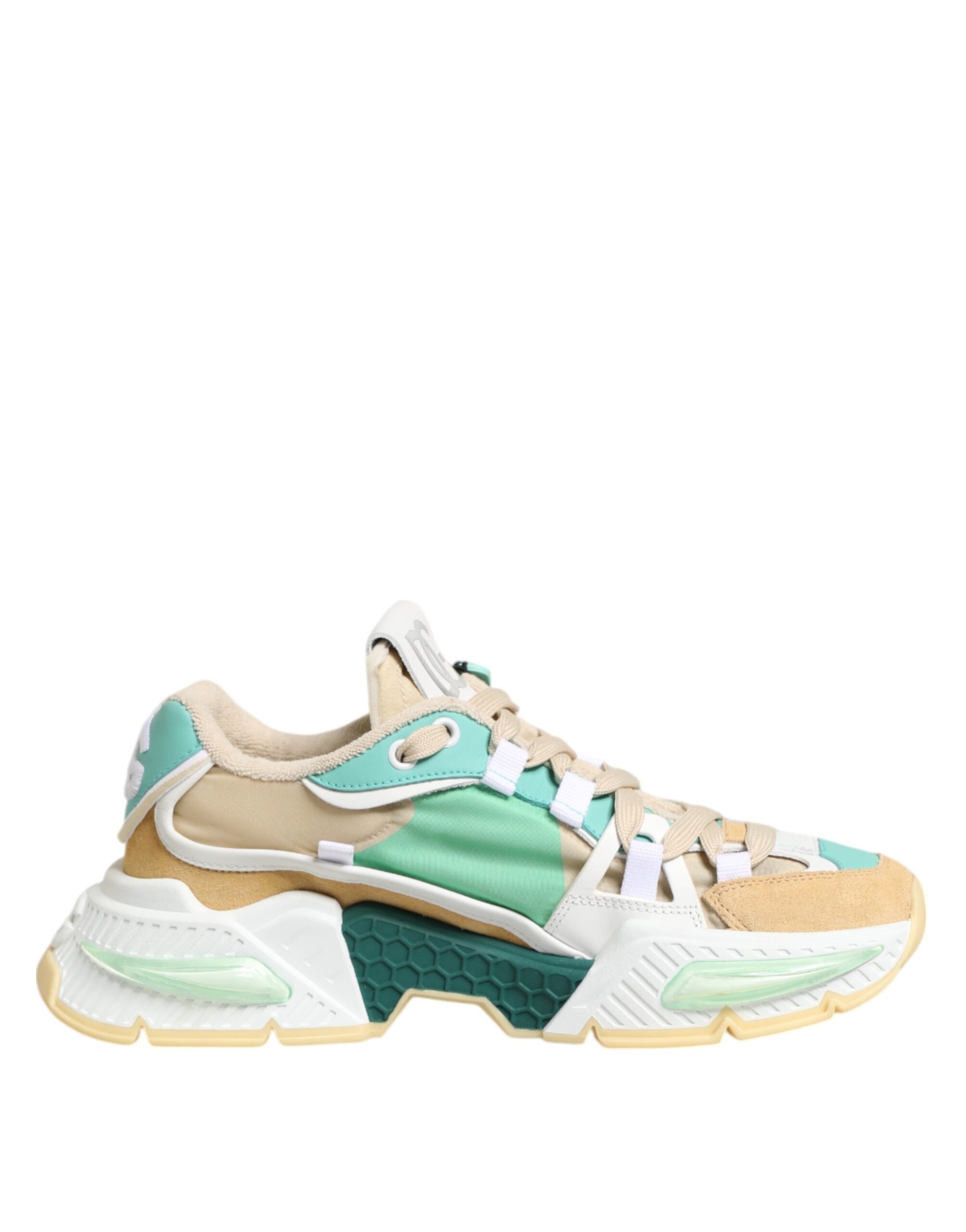 Dolce & Gabbana Multicolor Leather Airmaster Low Top Sneakers