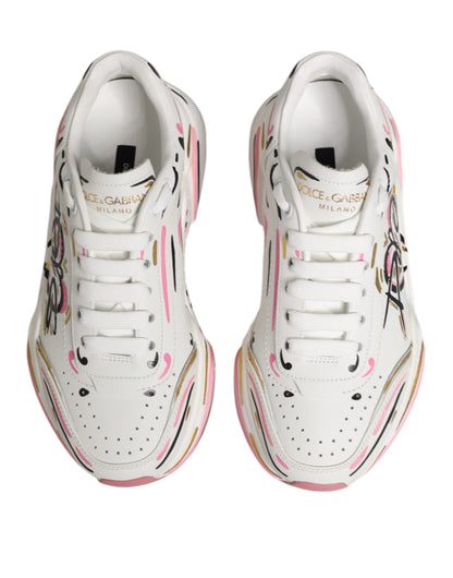 Dolce & Gabbana Multicolor Hand Painted DAYMASTER Sneakers