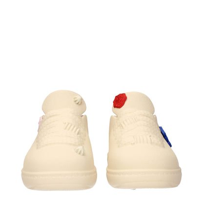 Burberry Beige Cotton Sneakers - Timeless Casual Comfort