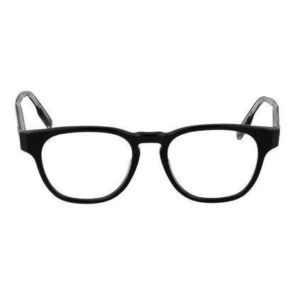 Ermenegildo Zegna Men’s Optical Frames – Black Square Design