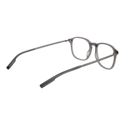 Ermenegildo Zegna Men’s Optical Glasses – Grey Square Frame, 52mm