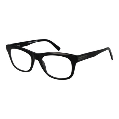 Ermenegildo Zegna Black Men’s Optical Glasses – Full-Rim Frame