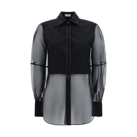 Brunello Cucinelli Cotone Shirt - Classic Elegance