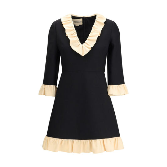 Valentino Wool and Silk Short Dress