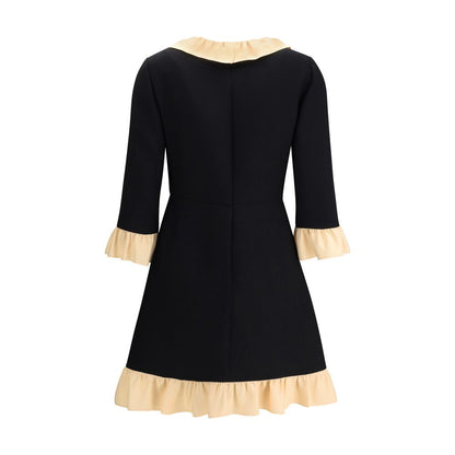 Valentino Wool and Silk Short Dress