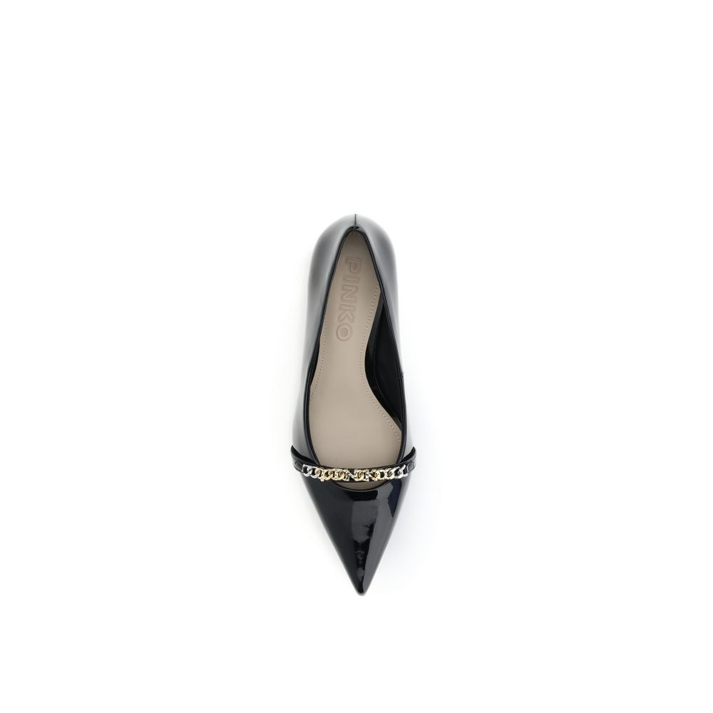 PINKO Patent Leather Gloria Pumps