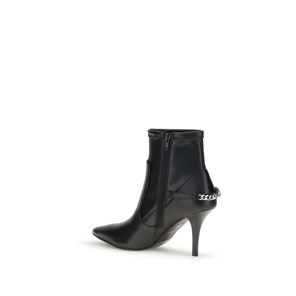 PINKO Chain Ankle Boots: Elegance Meets Modern Glamour