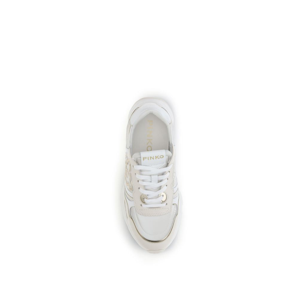 PINKO Suede Zoe Sneakers with Logo