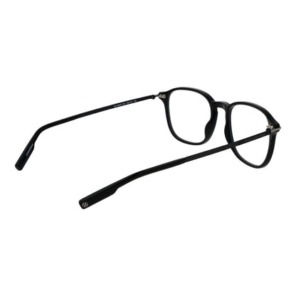 Ermenegildo Zegna Men's Optical Frames – Black Square Design