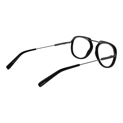 Ermenegildo Zegna Men's Optical Frames – Black Full-Rim Style